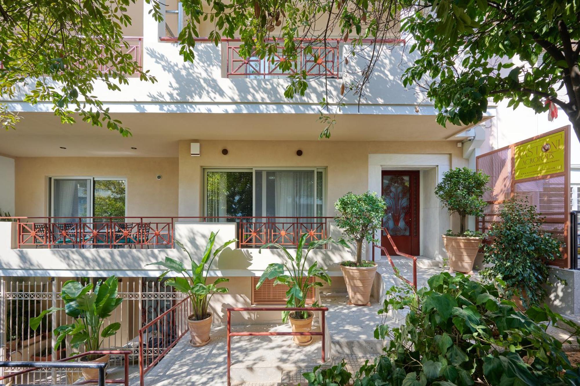 אתונה Rastoni Acropolis Uniquely Located Stylish Apartments מראה חיצוני תמונה