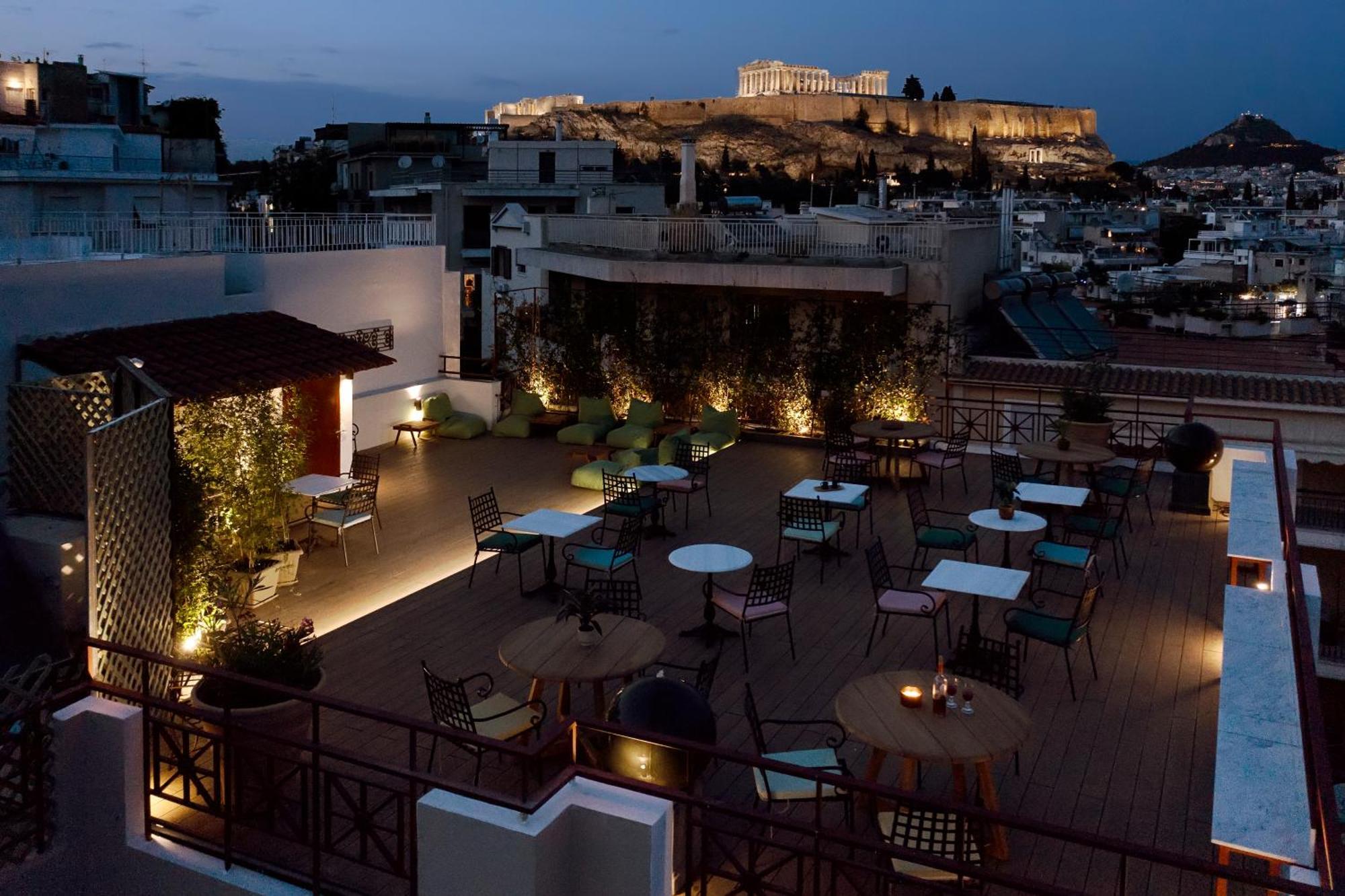 אתונה Rastoni Acropolis Uniquely Located Stylish Apartments מראה חיצוני תמונה